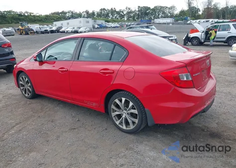 2012 Honda Civic Si from USA, damaged, VIN 2HGFB6E5XCH701657